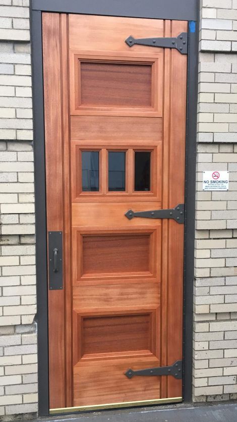 historically restored door